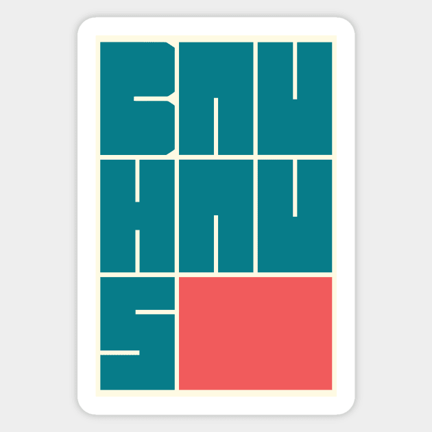 Bauhaus #99 Sticker by GoodMoreInc